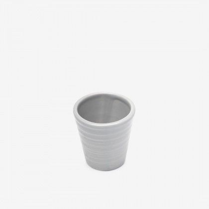 Copo Cafe Riscas Cinza 5.5cm