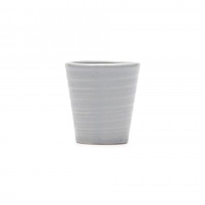 Copo Cafe Riscas Cinza 5.5cm
