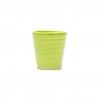 Copo Cafe Riscas Verde Alface 5.5cm