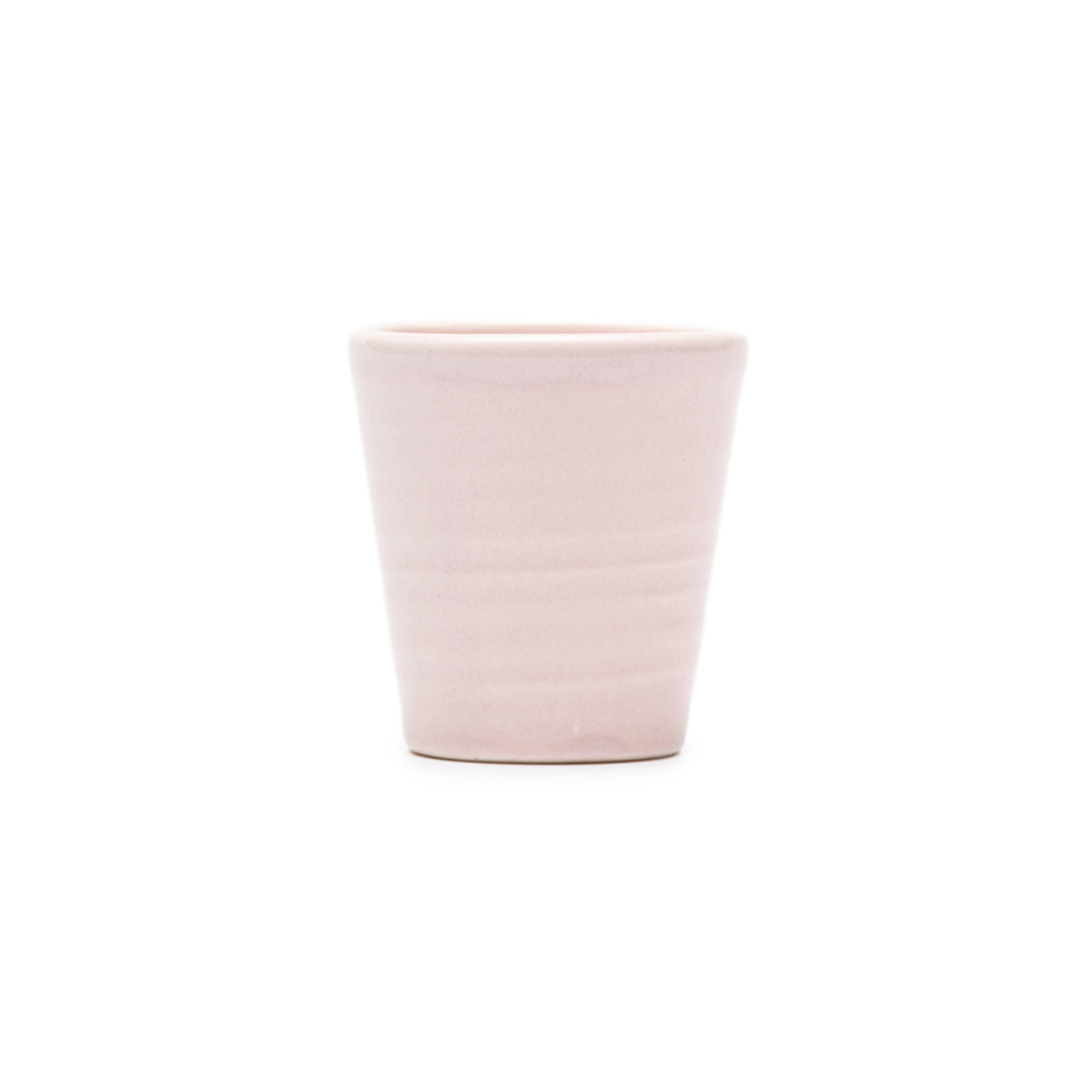 Copo Cafe Riscas Rosa Pastel 5.5cm