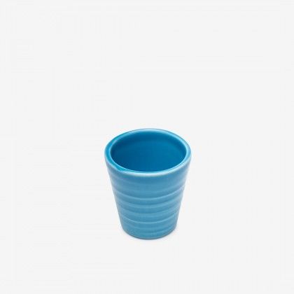 Copo Cafe Riscas Azul Escuro 5.5cm Copo Cafe Riscas Azul Escuro 5.5cm