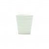 Copo Cafe Riscas Verde Agua 5.5cm