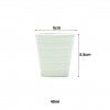 Copo Cafe Riscas Verde Agua 5.5cm Copo Cafe Riscas Verde Agua 5.5cm