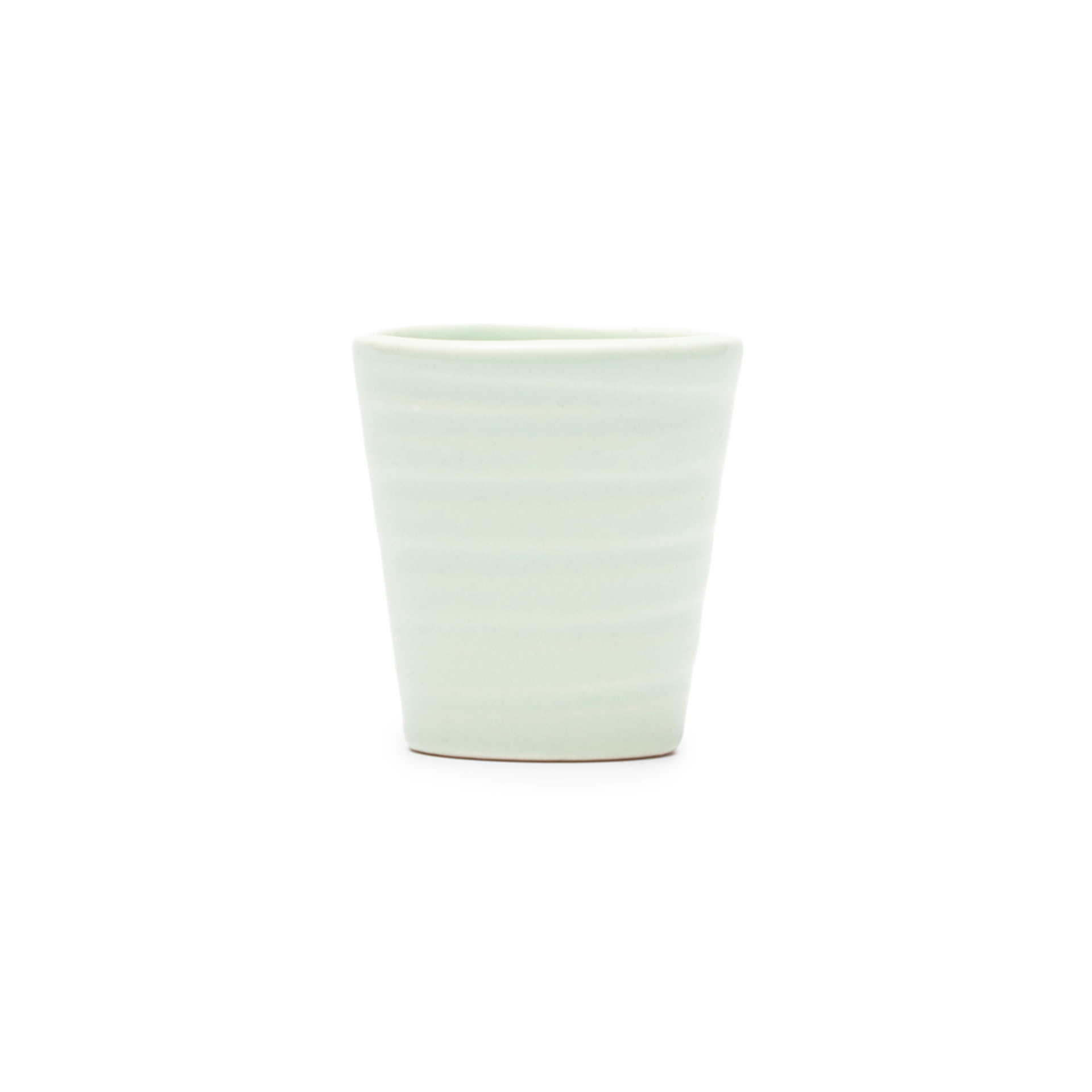 Copo Cafe Riscas Verde Agua 5.5cm