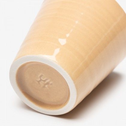 Copo Cafe Riscas Creme 5.5cm Copo Cafe Riscas Creme 5.5cm