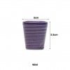 Copo Cafe Riscas Roxo 5.5cm Copo Cafe Riscas Roxo 5.5cm