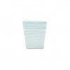 Copo Caf� Riscas Azul Pastel 5.5cm