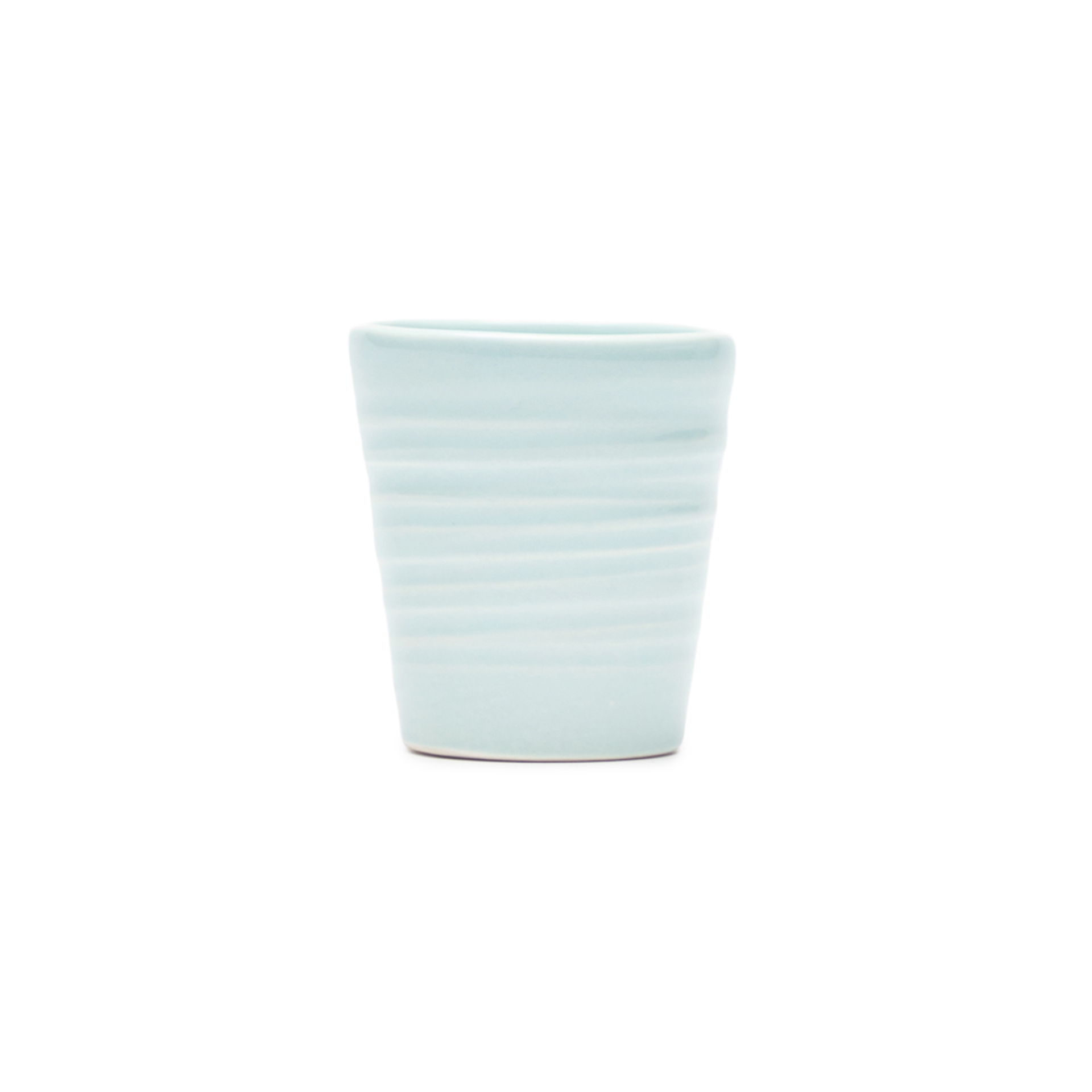 Copo Café Riscas Azul Pastel 5.5cm