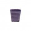 Copo Cafe Riscas Roxo 5.5cm