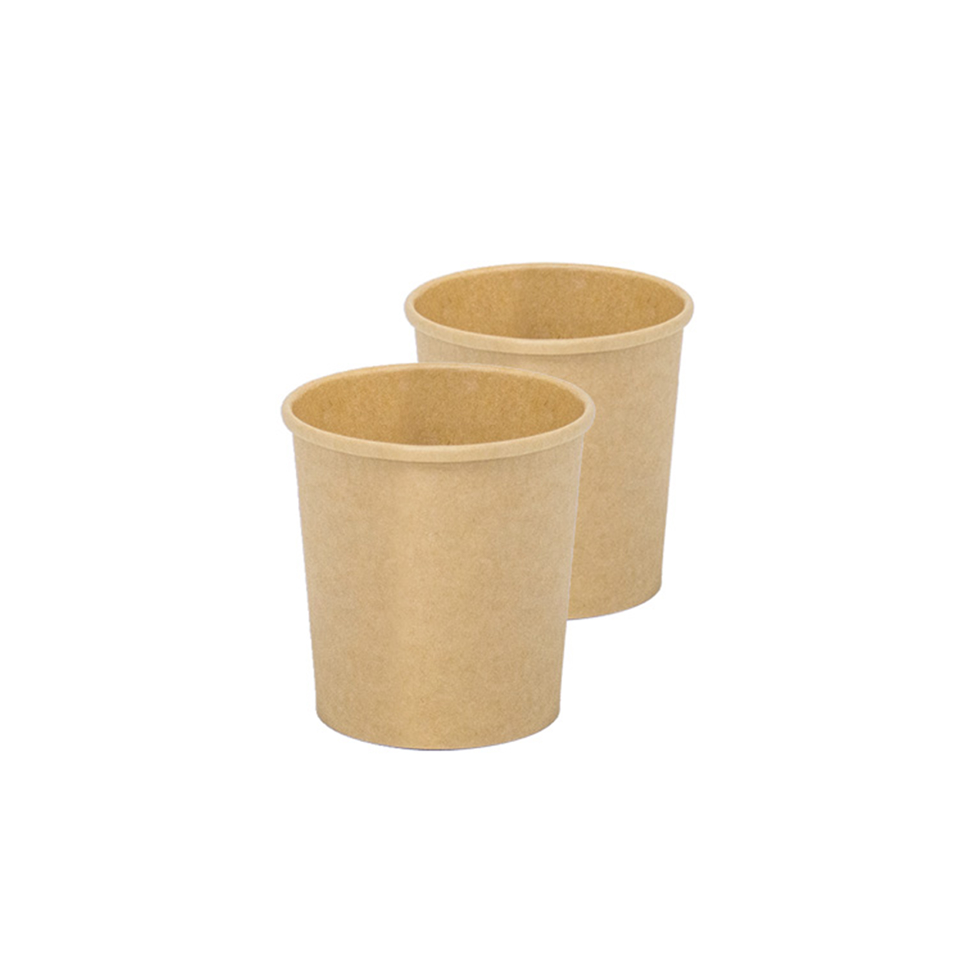 Copo com Tampa Kraft Redondo 470ml 9.7cm Pack 25
