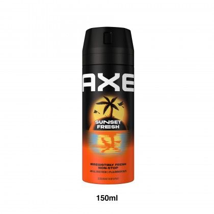 Desodorizante Spray Axe Sunset Fresh 150ml Desodorizante Spray Axe Sunset Fresh 150ml