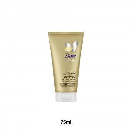 Creme Bronzeador Dove Rosto Summer Revived Claro 75ml Creme Bronzeador Dove Rosto Summer Revived Claro 75ml