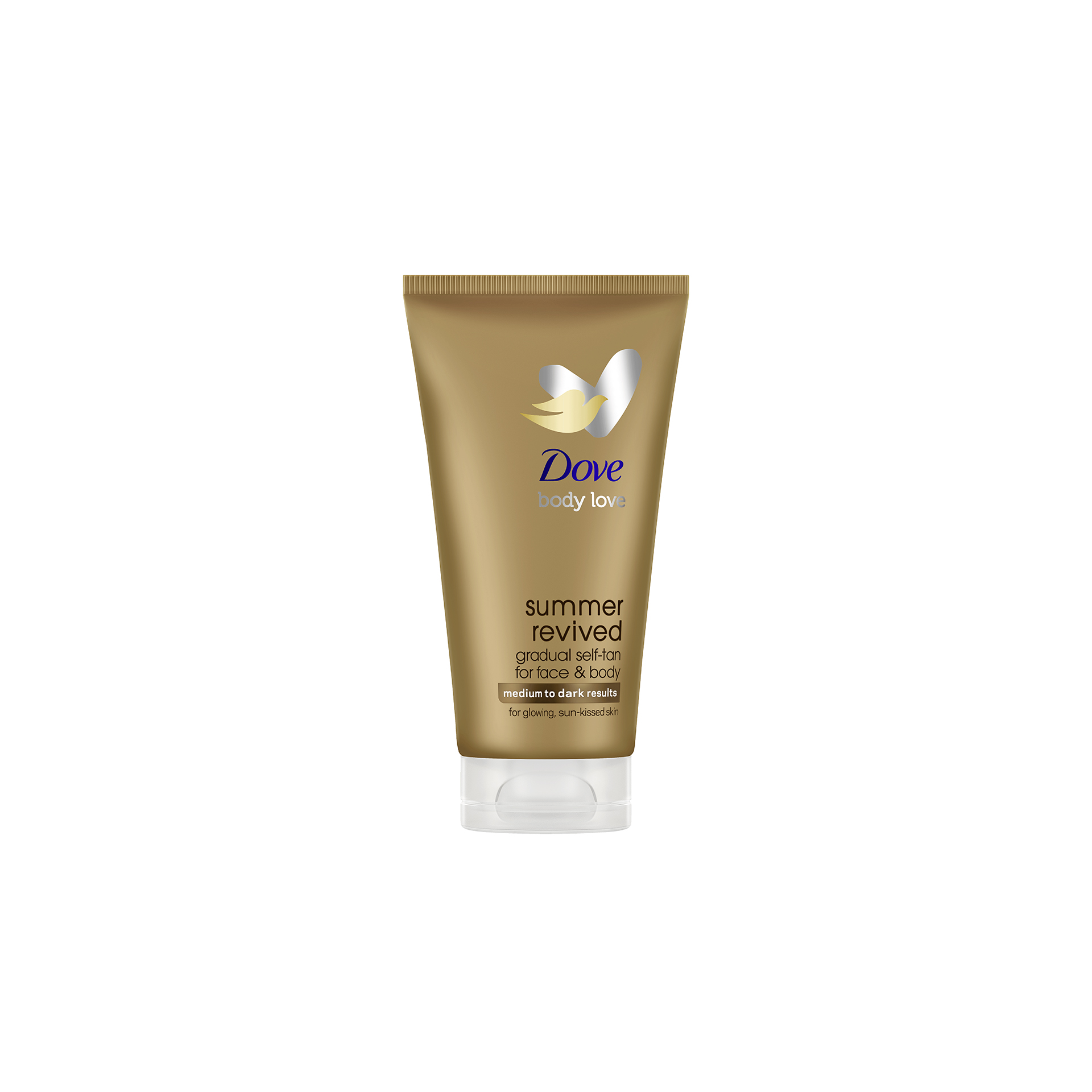Creme Bronzeador Dove Rosto Summer Revived Escuro 75ml