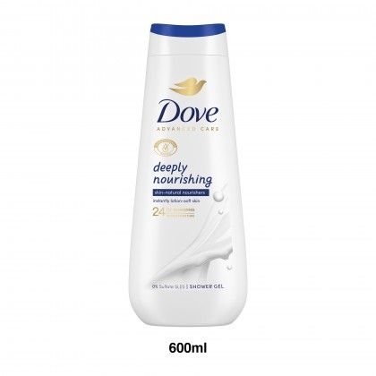 Gel Banho Dove Deeply Nourishing 600ml