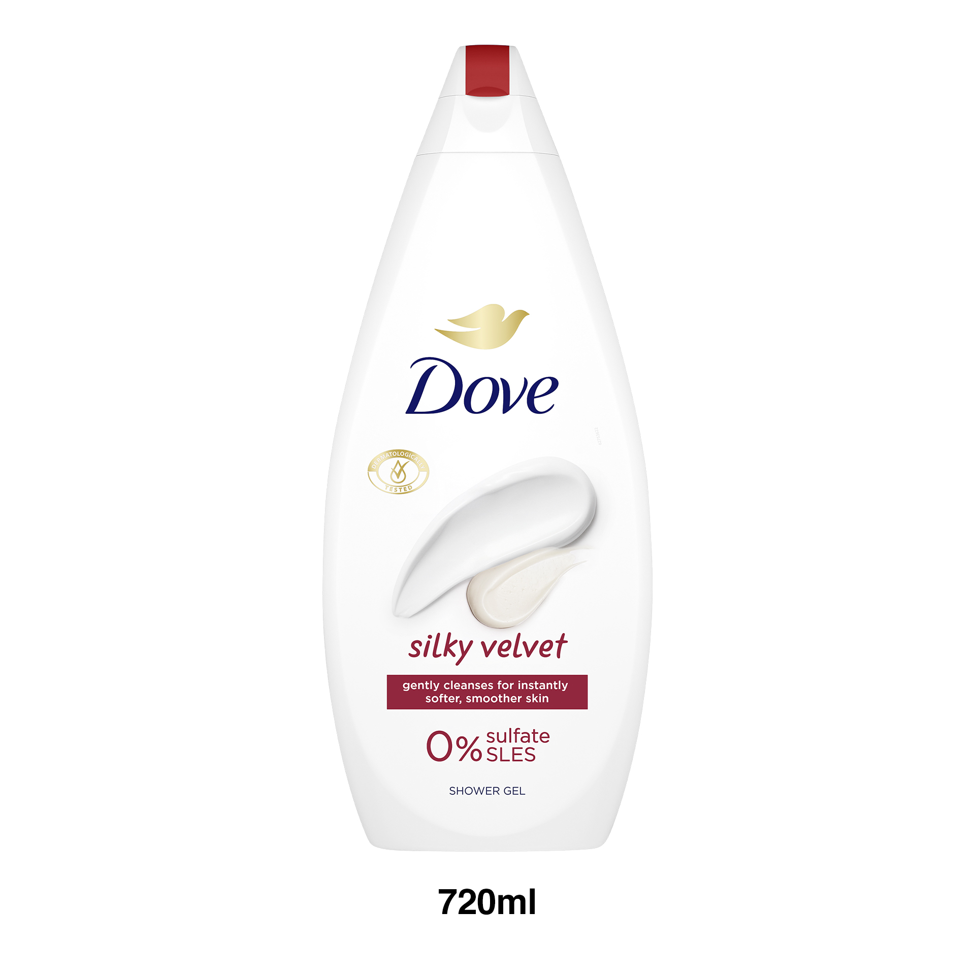 Gel Banho Dove Silk Velvet 720ml