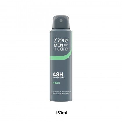 Desodorizante Spray Dove Men Fresh 48H 150ml Desodorizante Spray Dove Men Fresh 48H 150ml