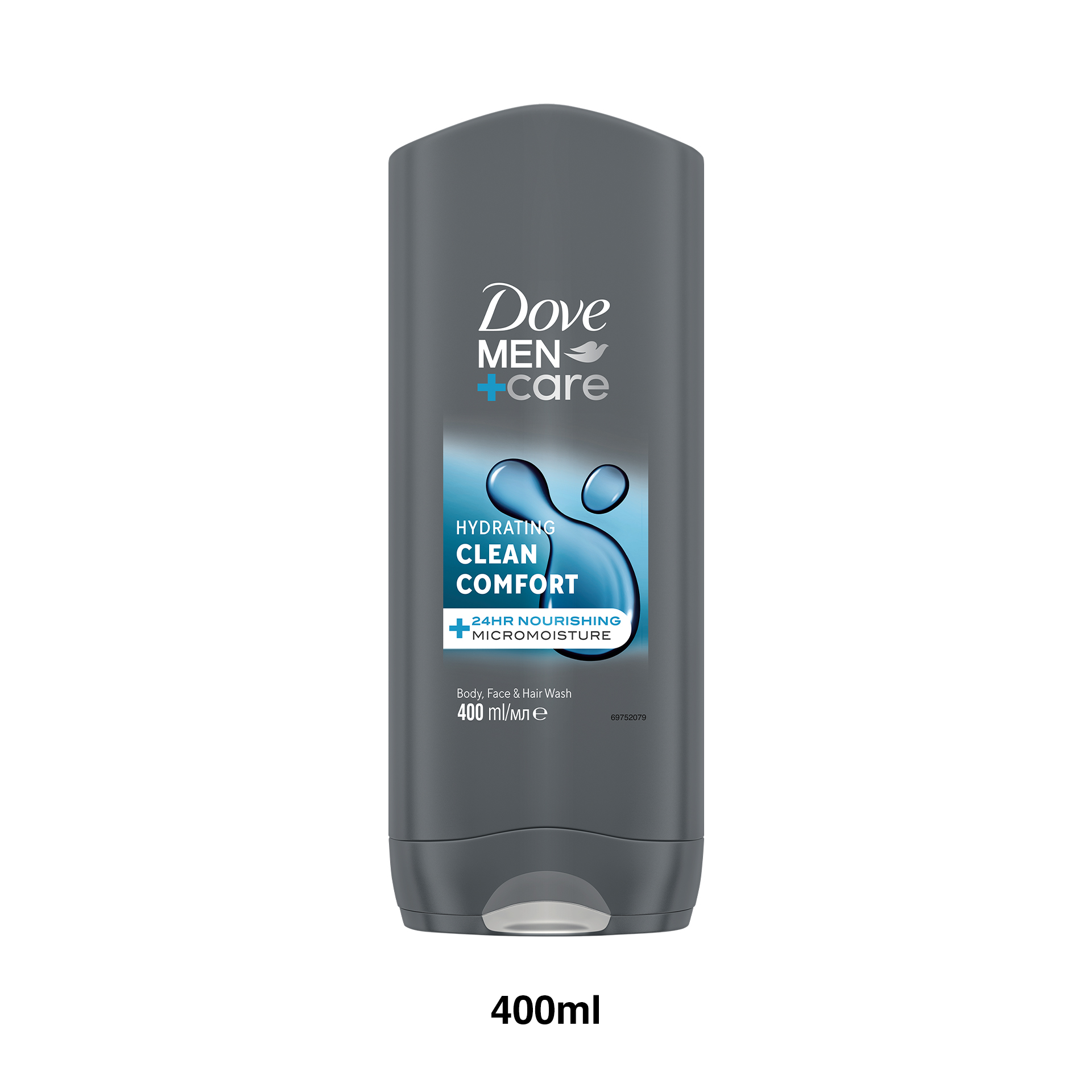 Gel Banho Dove Men Clean Comfort 400ml