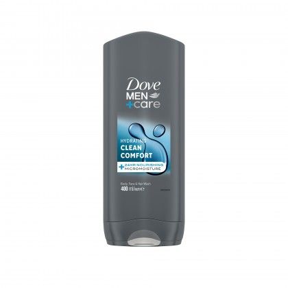Gel Banho Dove Men Clean Comfort 400ml Gel Banho Dove Men Clean Comfort 400ml