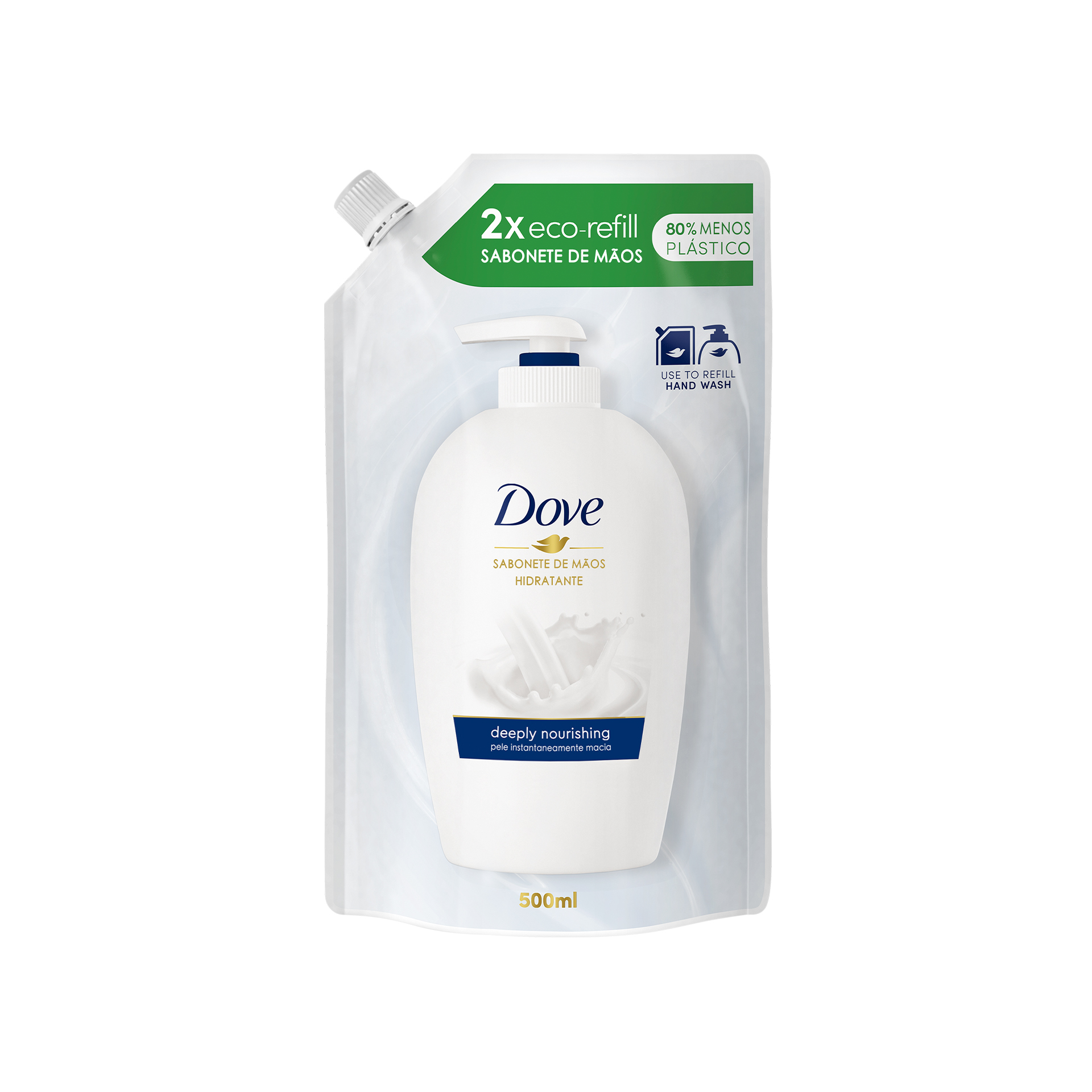 Sabonete Liquido Dove Recarga Regular 500ml