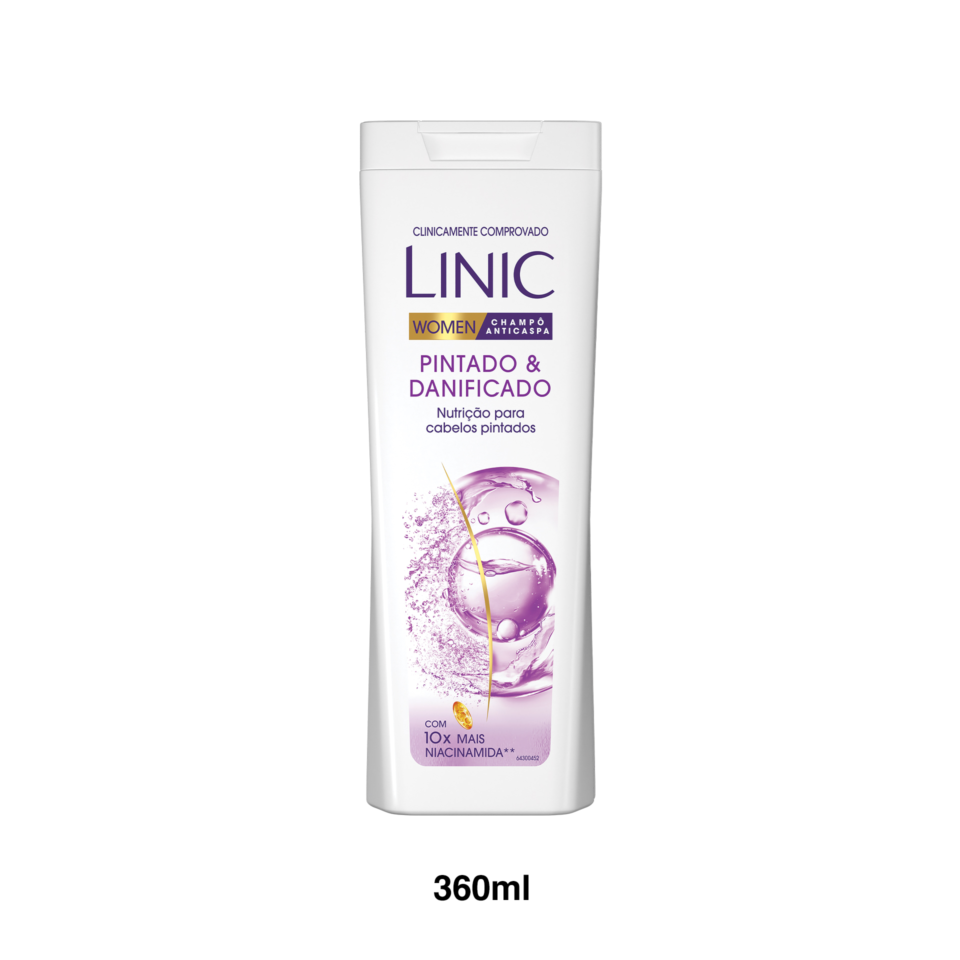 Champo Anti-Caspa Linic Pintado & Danificado 360ml