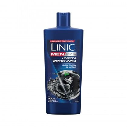 Champo Anti-Caspa Linic Men Limpeza Profissional 610ml Champo Anti-Caspa Linic Men Limpeza Profissional 610ml