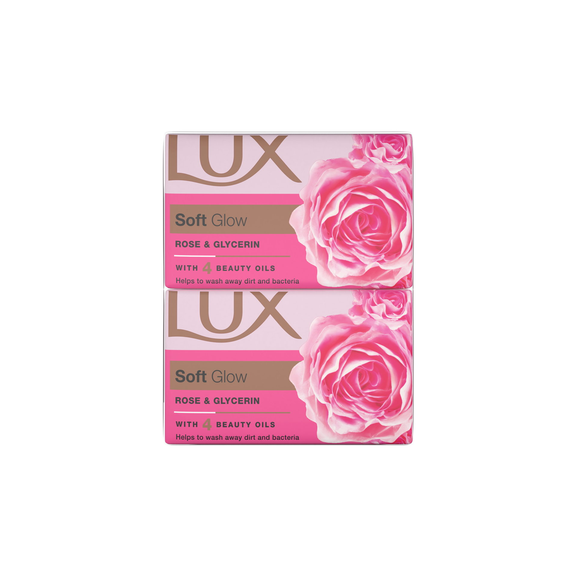 Sabonete Lux Soft Glow Pack 4 90gr