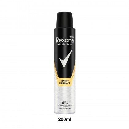 Desodorizante Spray Rexona Men Sport Defence 48H 200ml Desodorizante Spray Rexona Men Sport Defence 48H 200ml