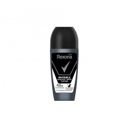 Desodorizante Roll-On Rexona Men Inv B+W 48H 50ml Desodorizante Roll-On Rexona Men Inv B+W 48H 50ml
