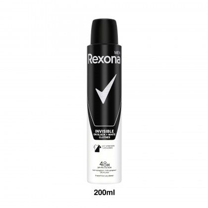 Desodorizante Spray Rexona Men invisible 48H 200ml Desodorizante Spray Rexona Men invisible 48H 200ml