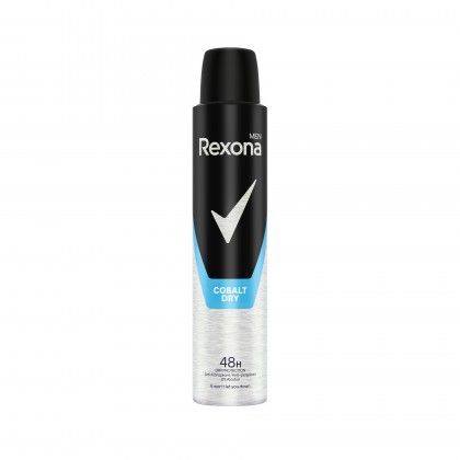 Desodorizante Spray Rexona Men Cobalt 48H 200ml Desodorizante Spray Rexona Men Cobalt 48H 200ml