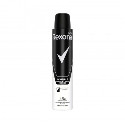 Desodorizante Spray Rexona Men invisible 48H 200ml Desodorizante Spray Rexona Men invisible 48H 200ml