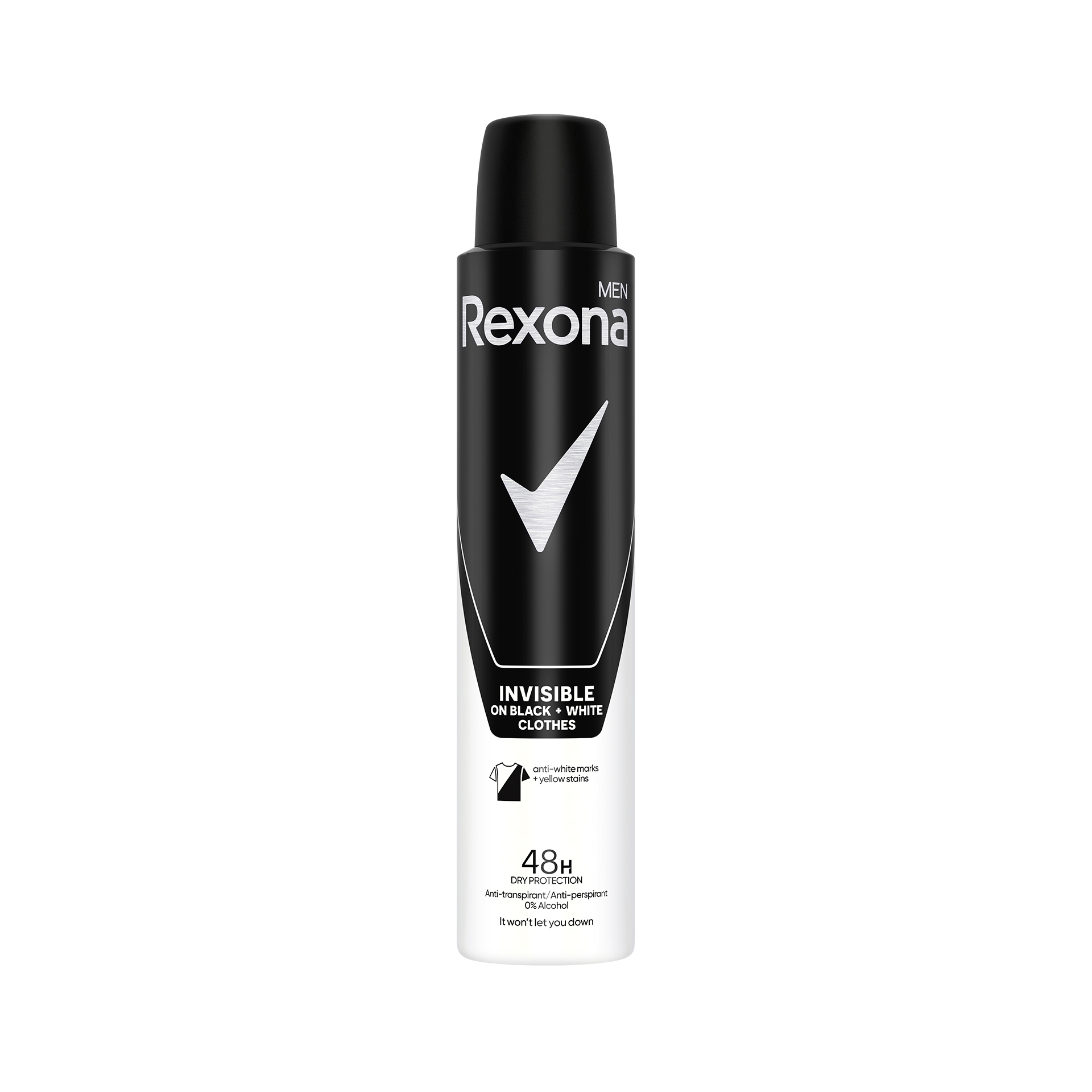 Desodorizante Spray Rexona Men invisible 48H 200ml