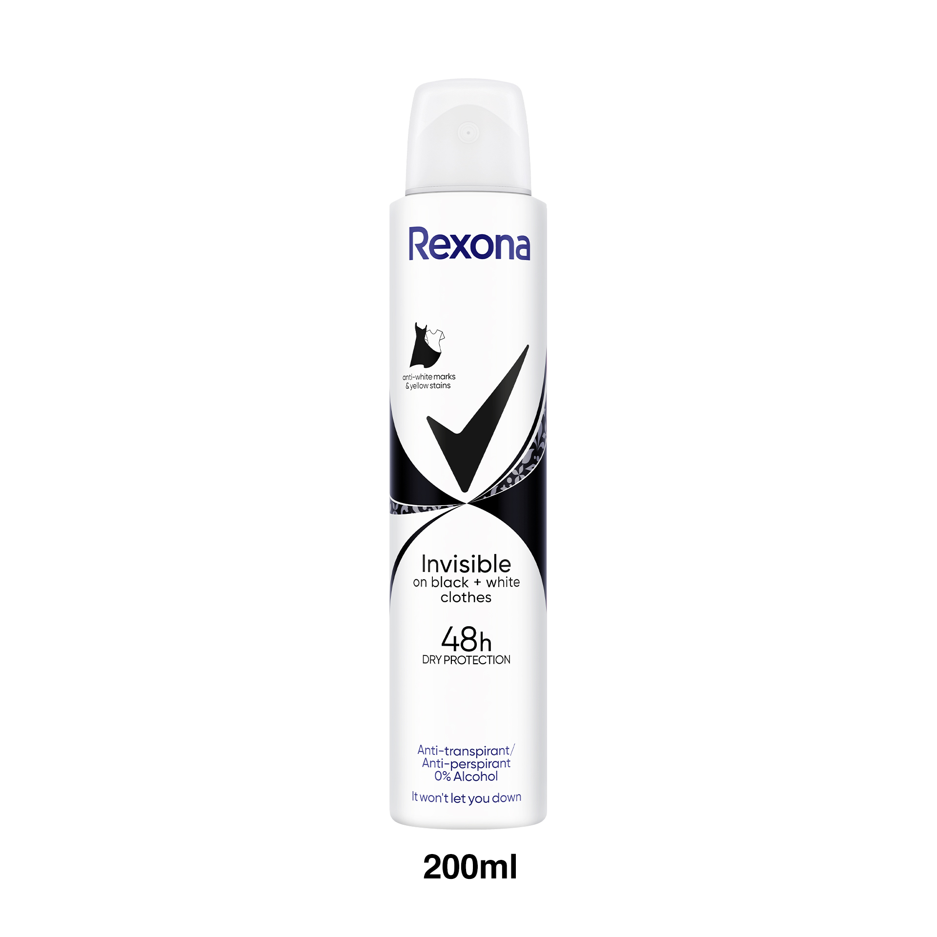 Desodorizante Spray Rexona Women invisible 48H 200ml