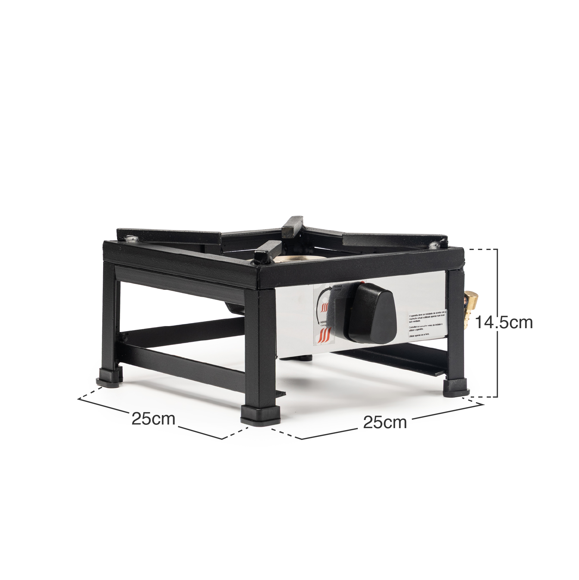 Trempe M/1 Espalhador 10cm 25X25X14.5 cm