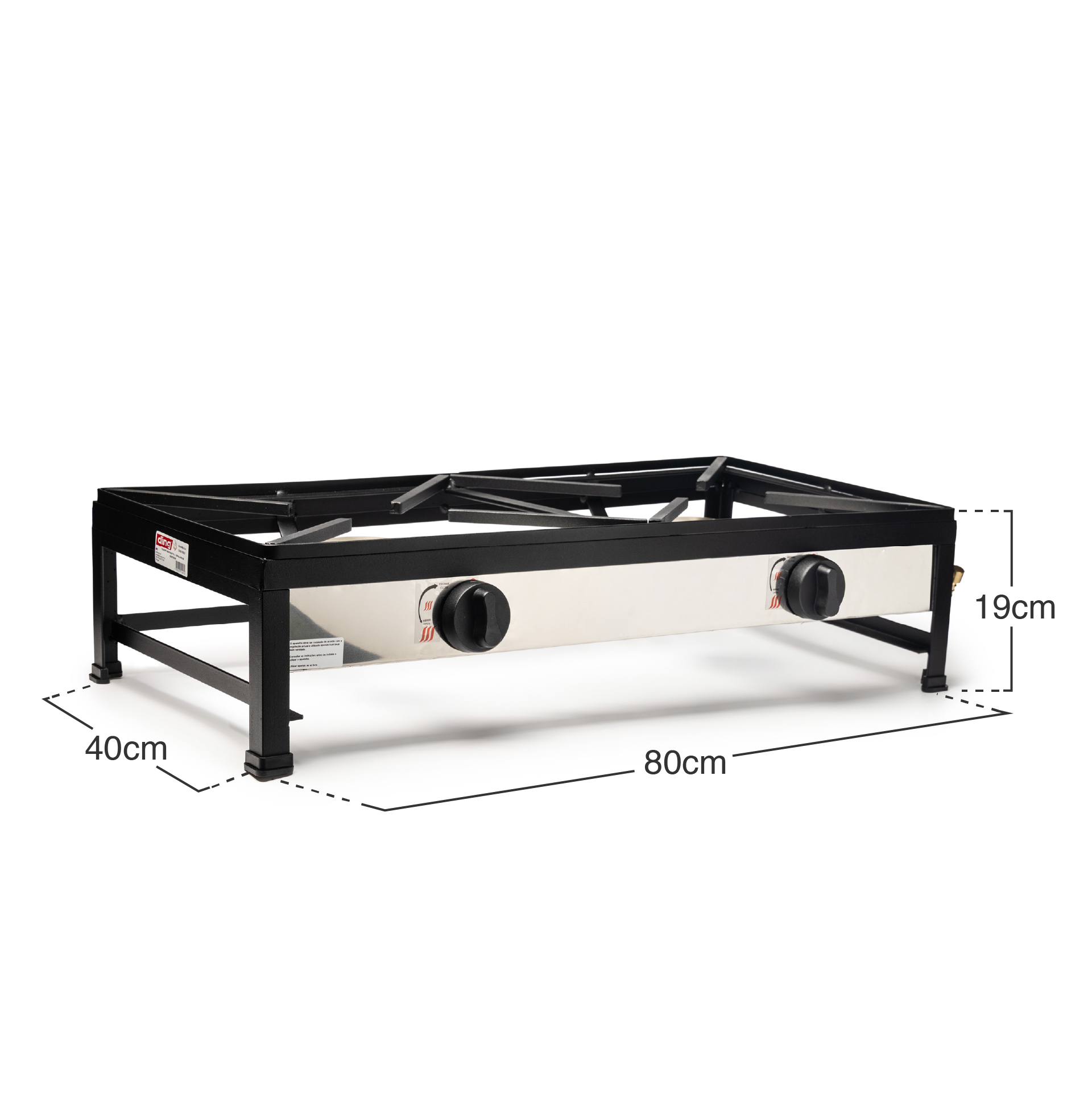 Trempe M/1 Espalhador 10cm/8cm 80X40X19cm