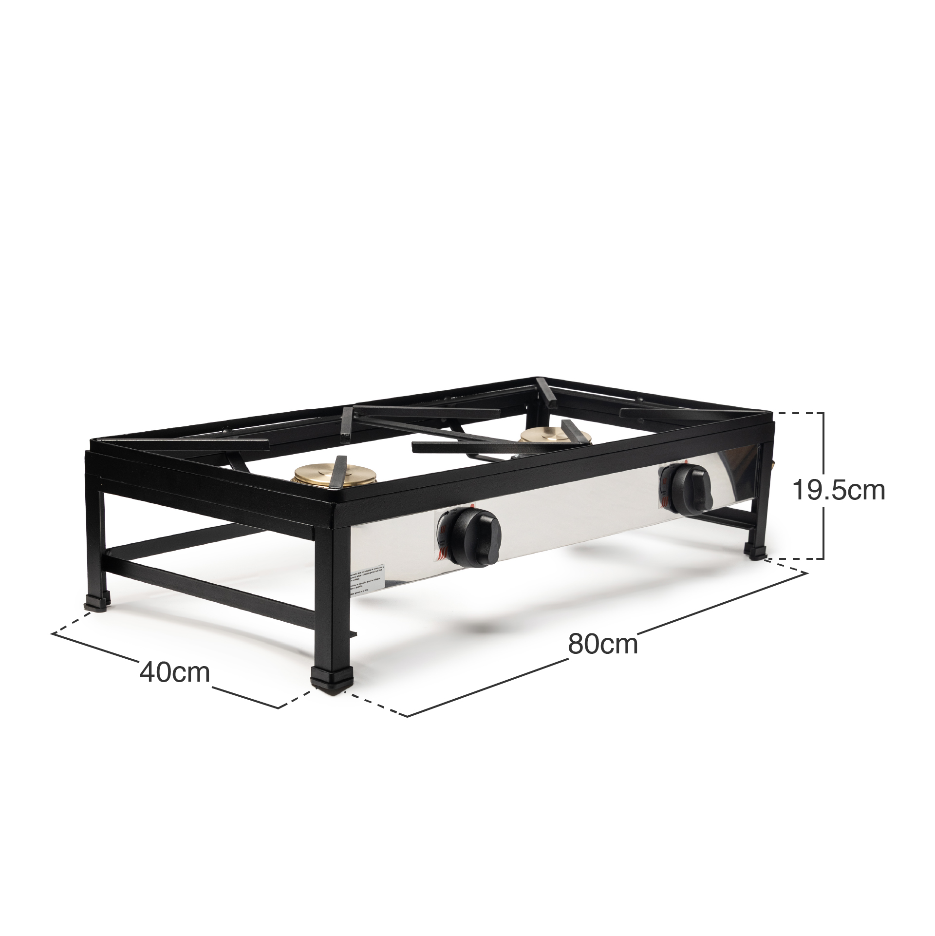 Trempe M/1 Espalhador 10cm/10cm 80X40X19.5cm