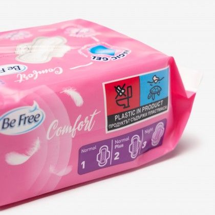 Pensos Higiénicos Be Free Comfort Night Pack 7 Pensos Higiénicos Be Free Comfort Night Pack 7