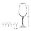 Copo com Pé Vina 58cl Pack 6 Copo com Pé Vina 58cl Pack 6