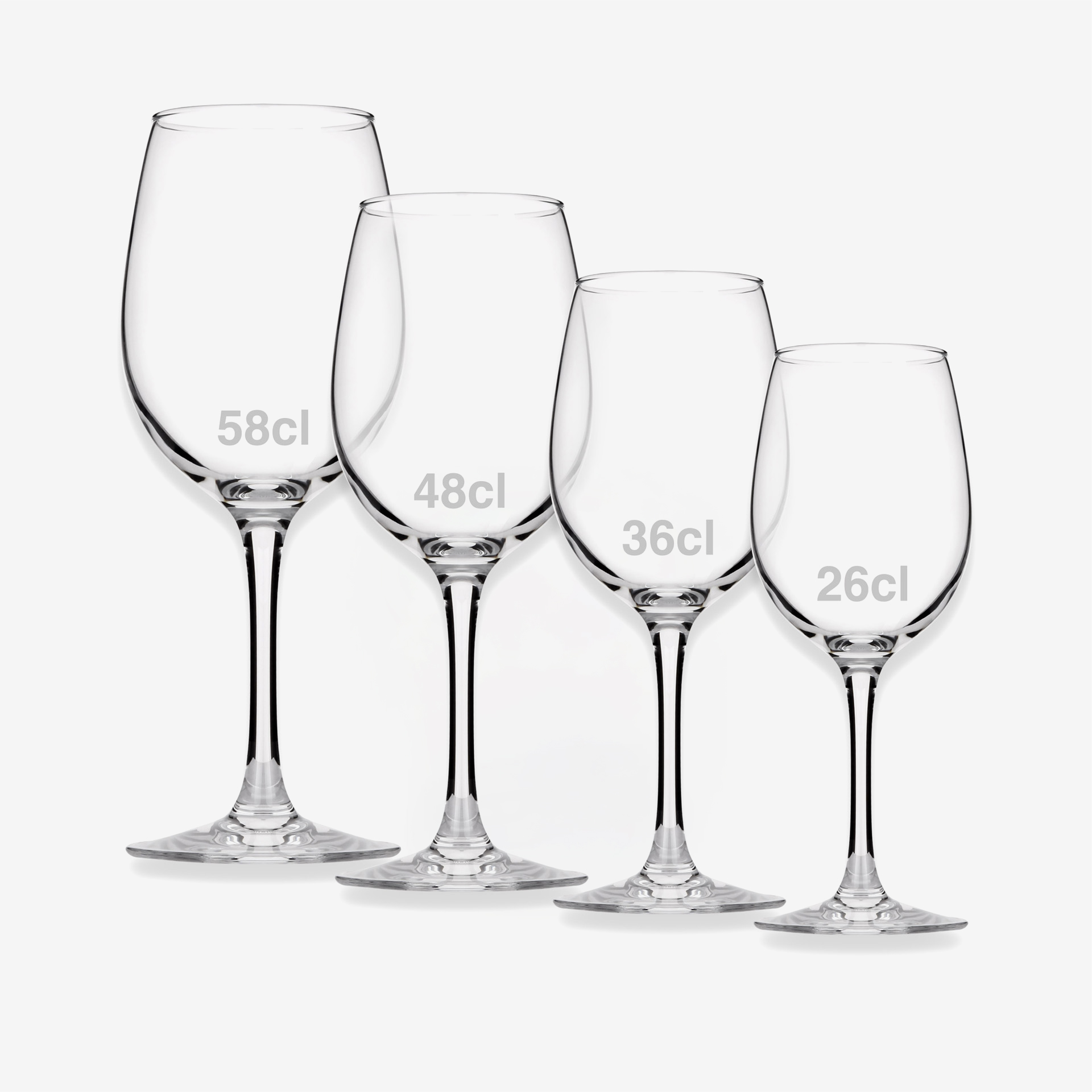 Copo com Pé Vina 58cl Pack 6