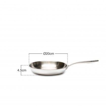 Sertã Tri Luxe Inox Ø20X4.5cm Sertã Tri Luxe Inox Ø20X4.5cm
