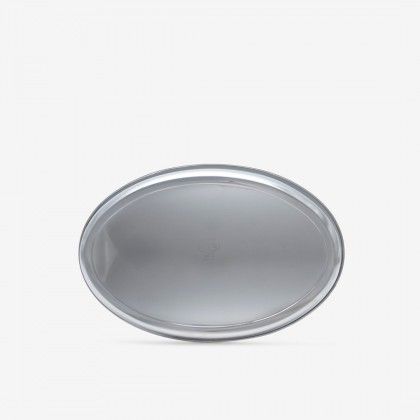 Assadeira Oval Inox 45X29cm Assadeira Oval Inox 45X29cm