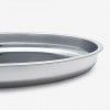Assadeira Oval Inox 45X29cm Assadeira Oval Inox 45X29cm
