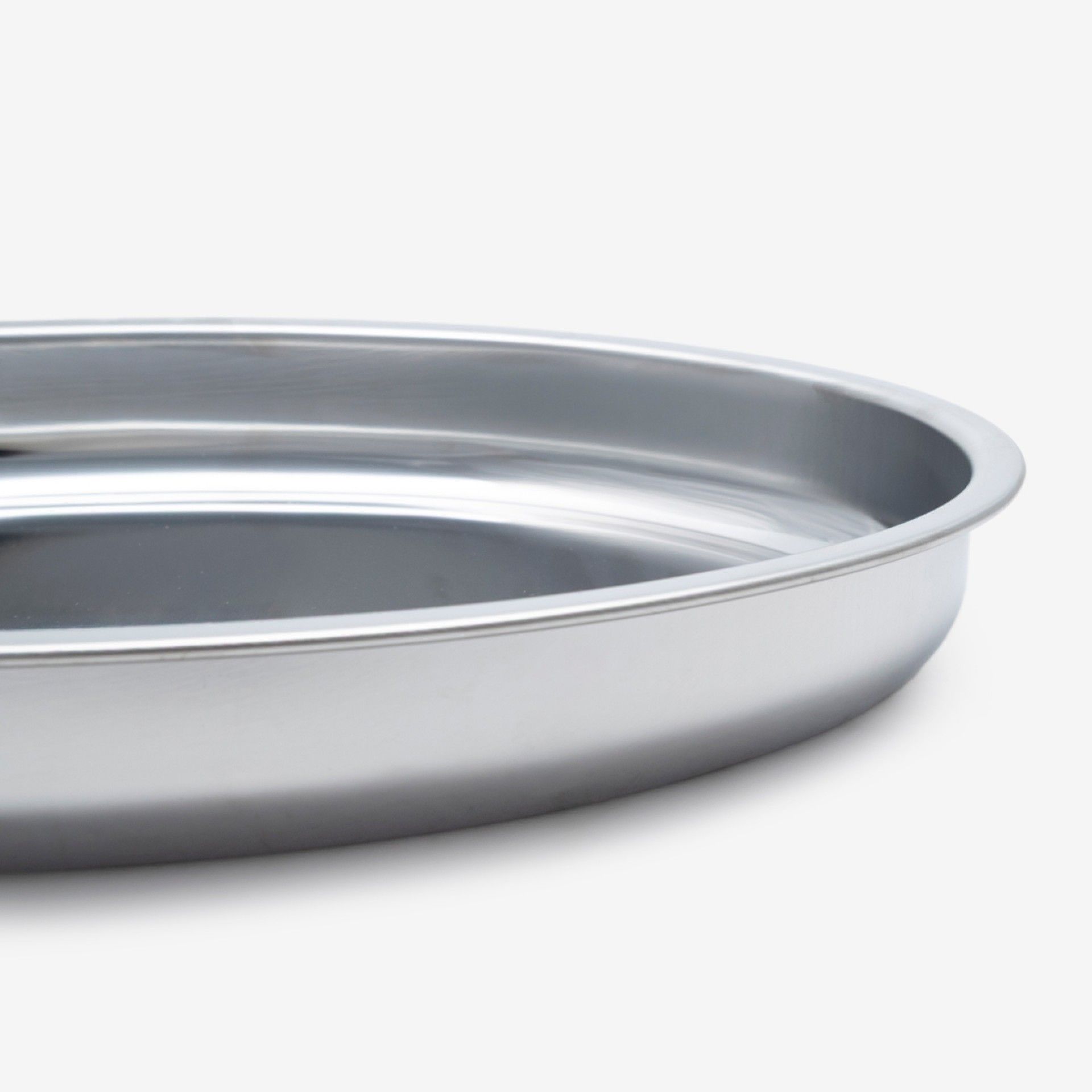 Assadeira Oval Inox 40X26cm