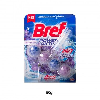 Bloco Sanitário Bref WC Bref Power Activ Lavanda 50gr Bloco Sanitário Bref WC Bref Power Activ Lavanda 50gr