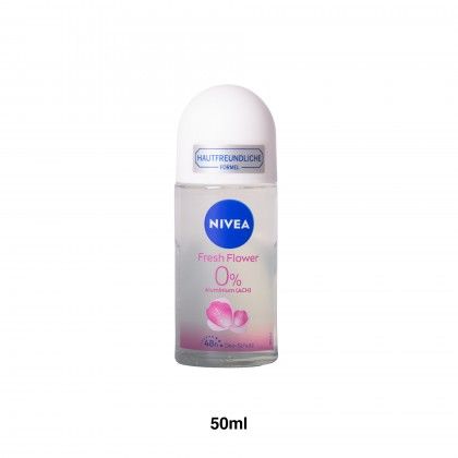 Desodorizante Roll-On Nivea Fresh Flower 0% 50ml Desodorizante Roll-On Nivea Fresh Flower 0% 50ml