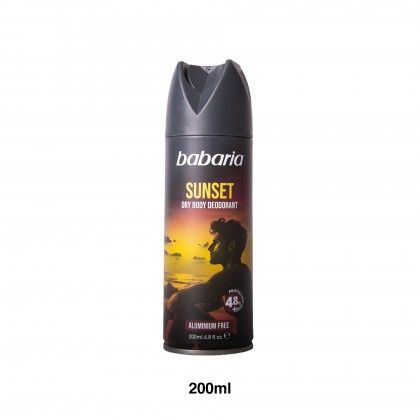 Deo Spray Babaria Sunset 200ml Deo Spray Babaria Sunset 200ml