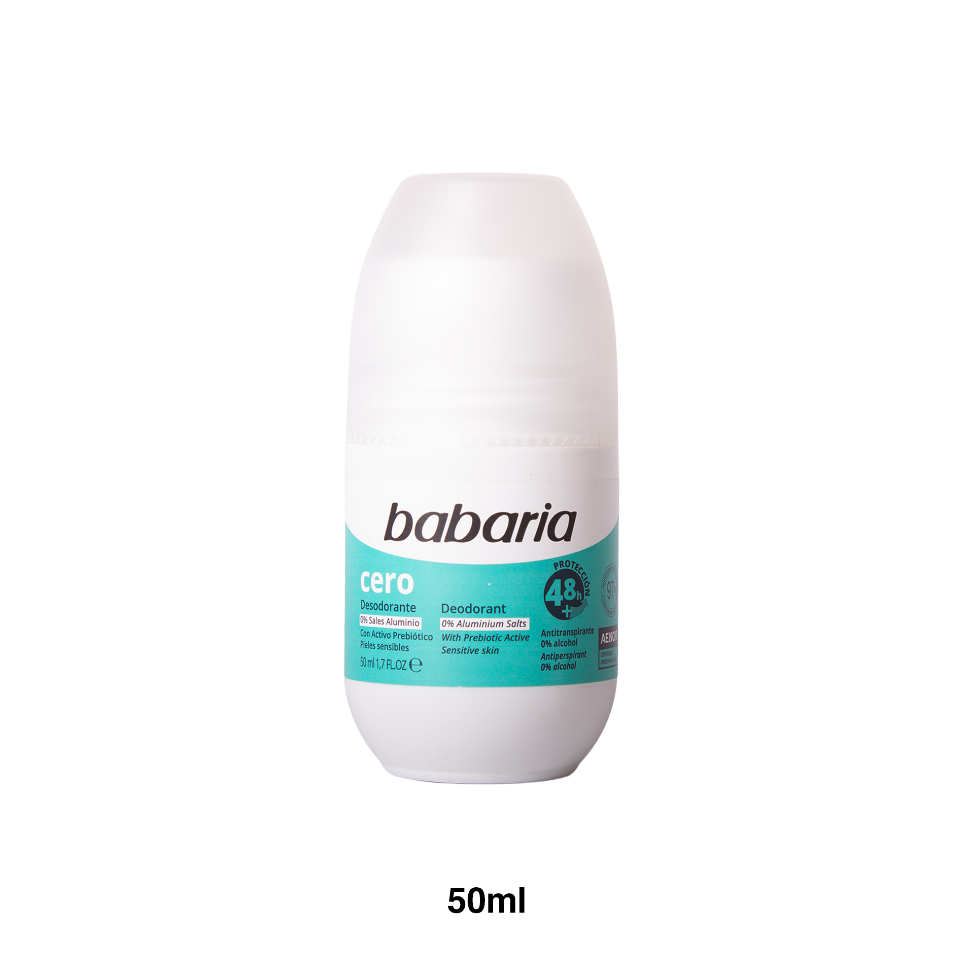 Desodorizante Roll-On Babaria Zero 50ml