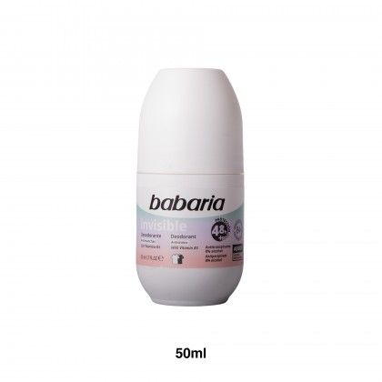 Desodorizante Roll-On Babaria Invisivel 50ml Desodorizante Roll-On Babaria Invisivel 50ml
