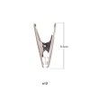 Mola Roupa Inox Pack 12 6.2cm