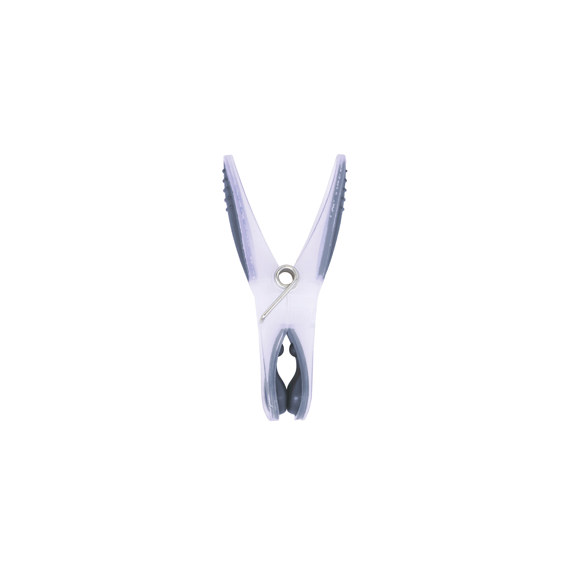 Mola Roupa Pp Cinzento Pack 12 8.5cm